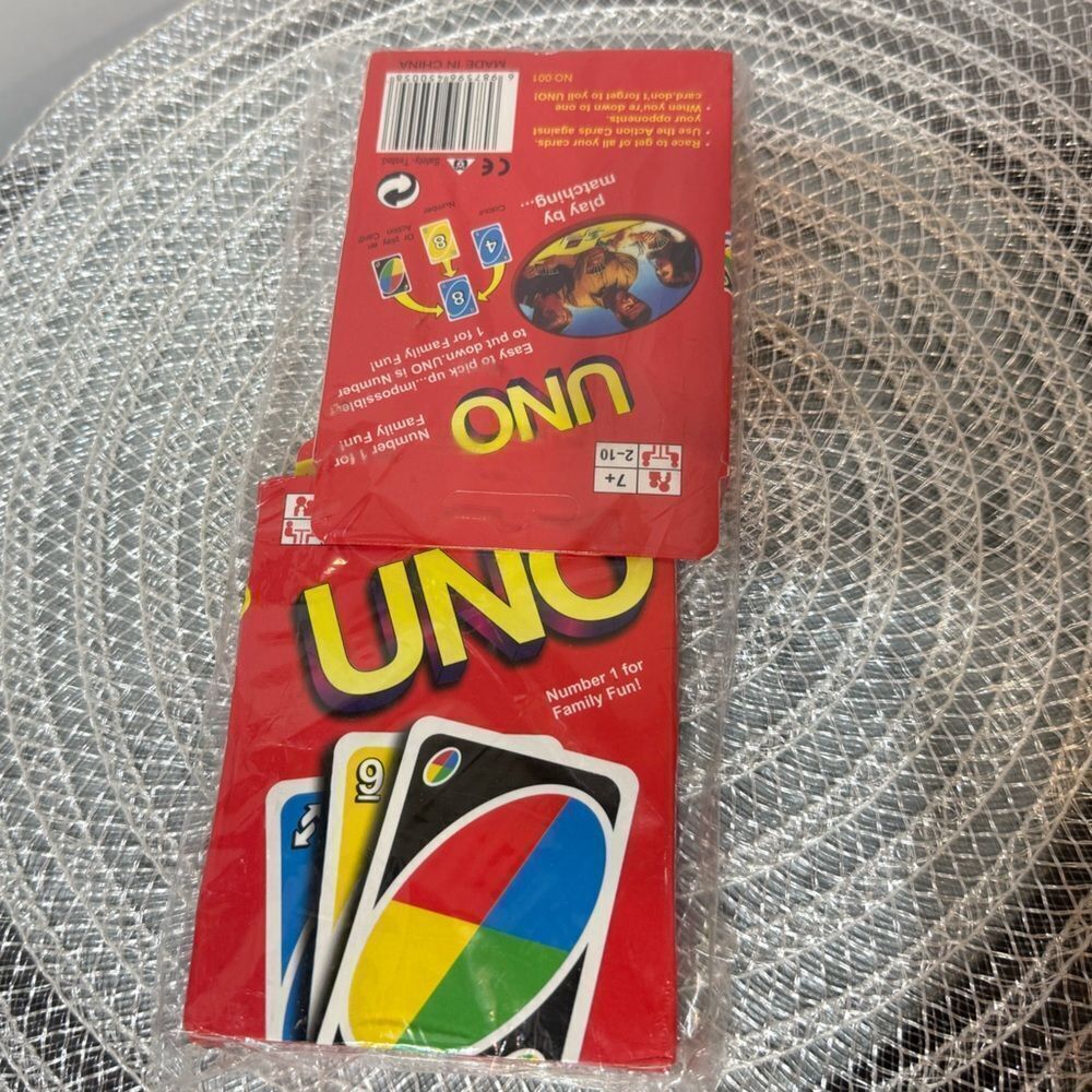 Uno Playing Cards Set of 2 packs NWT